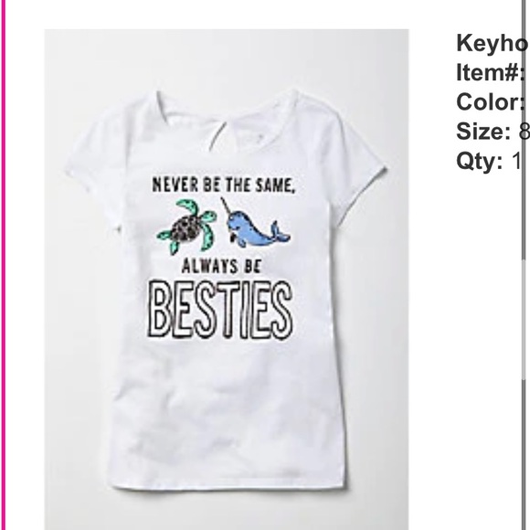 Keyhole back graphic justice tee - Picture 2 of 4